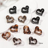 12-Piece Mini Flower Hair Clips