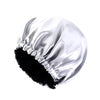 Adjustable Satin Bonnet for Sleeping