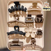 10-Piece Multicolor Hair Grips