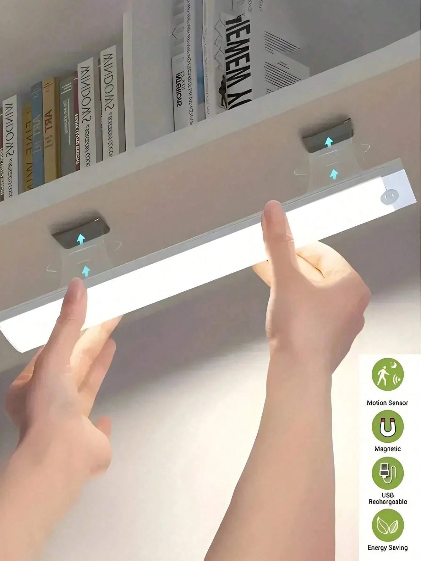 Type-C Rechargeable Motion Sensor Cabinet Light