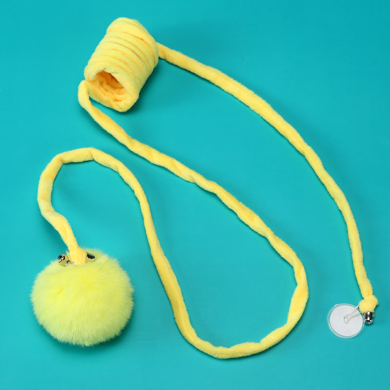 Hanging Cat Toy, Bite-Resistant Teasing Stick, Catnip, Cat Self-Entertainment Feather Toy, Kitten Pet Supplies, Bite-Resistant