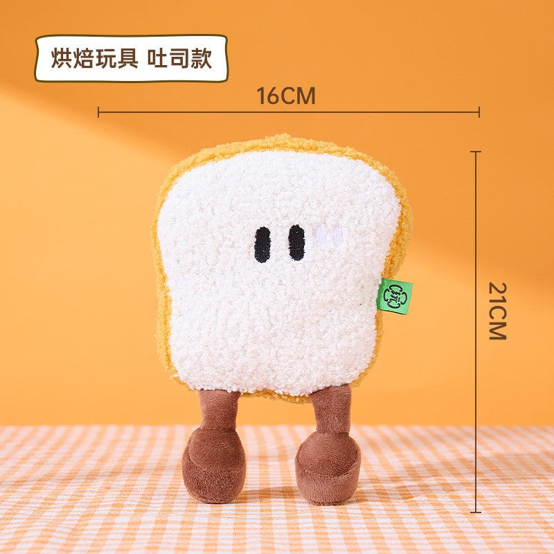 New Sounding Dog Toy Simulates Fat-Headed Fish, Grinds Teeth and Cleans Teeth, Self-Pleasure and Relieves Boredom, Cotton Rope Pet Toy Cross-Border Wholesale