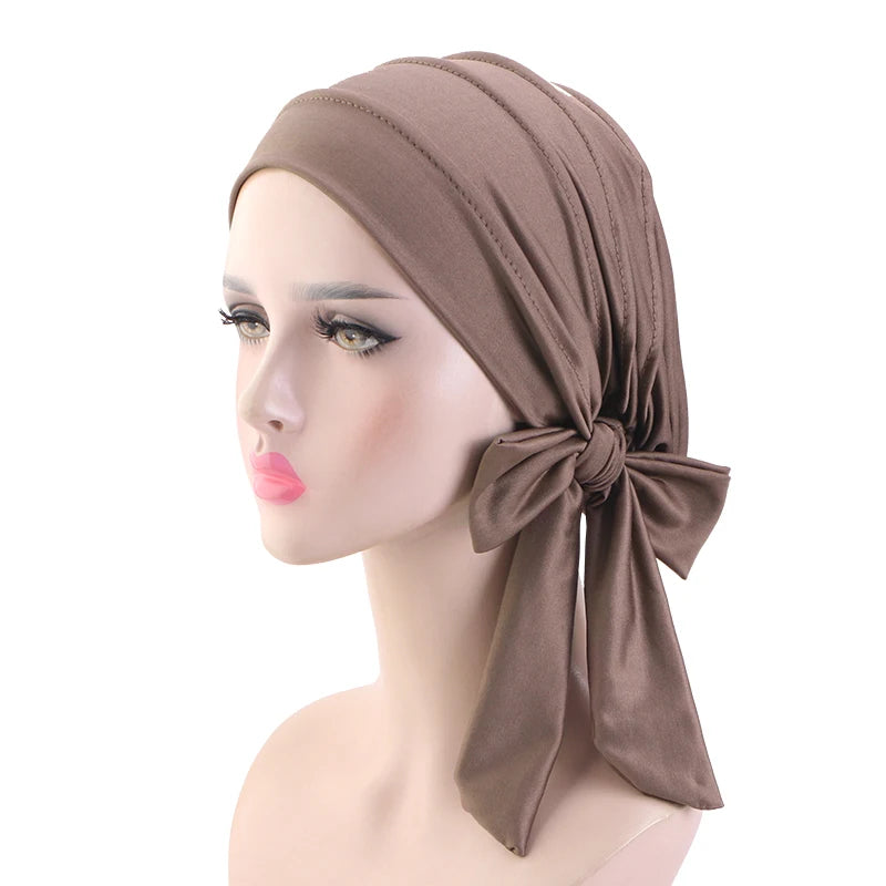 Long-Tail Headscarf Hat