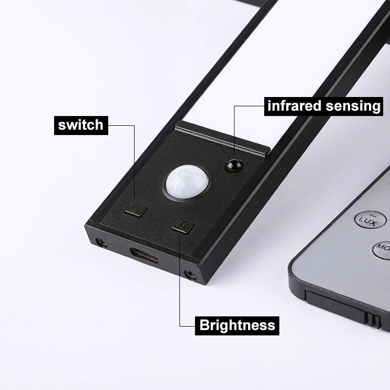 Ultra-Thin Rechargeable Motion Sensor Cabinet Light
