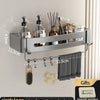 No-Drill Aluminum Bathroom Shower Shelf