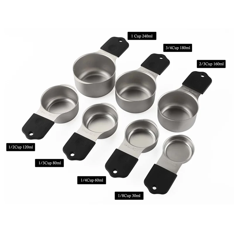 16-Piece Magnetic Stainless Steel Measuring Set