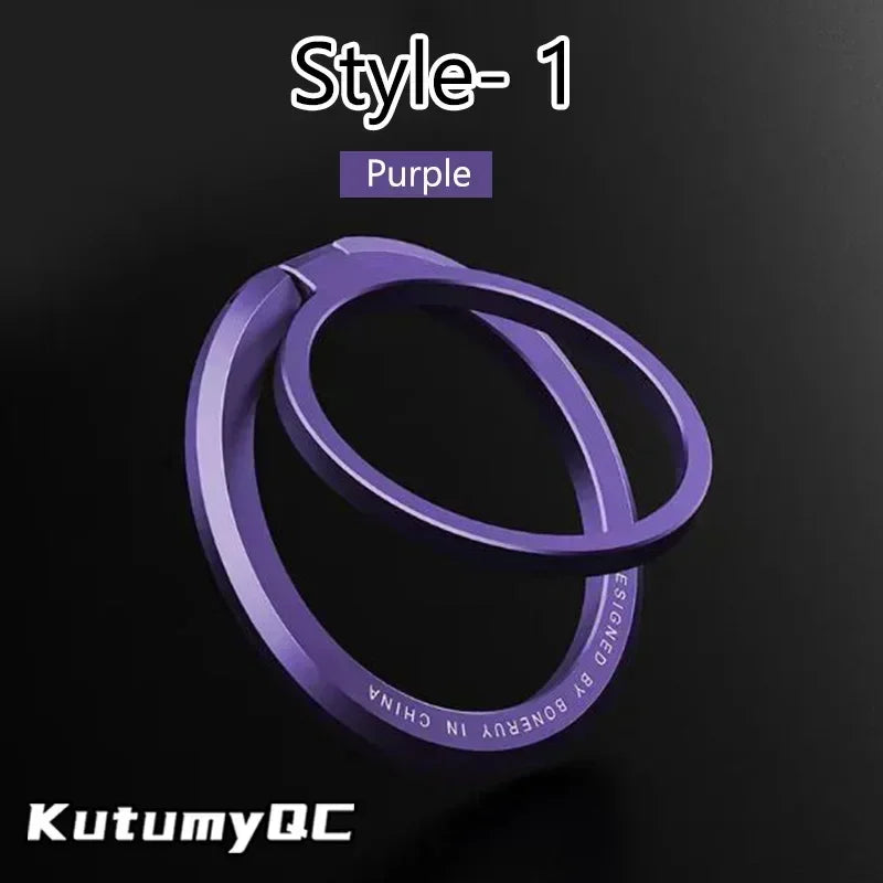 2026 New Magnetic Phone Ring Holder For MagSafe Accessories Adjustable Finger Ring Support Bracket For Magnet Case For IPhone