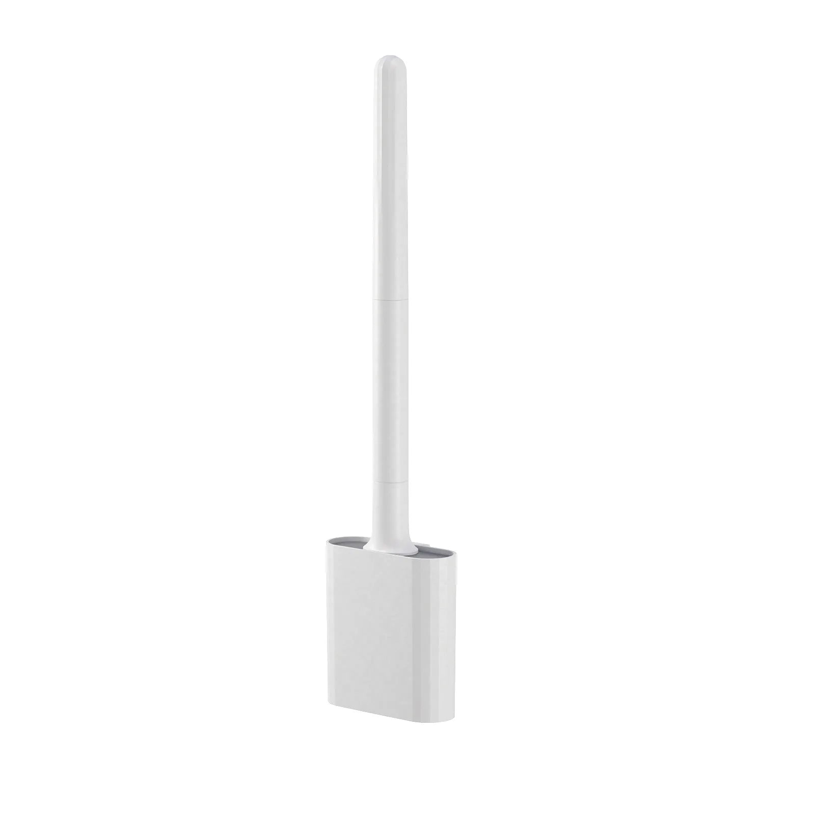 Flexible Silicone Toilet Brush with Holder