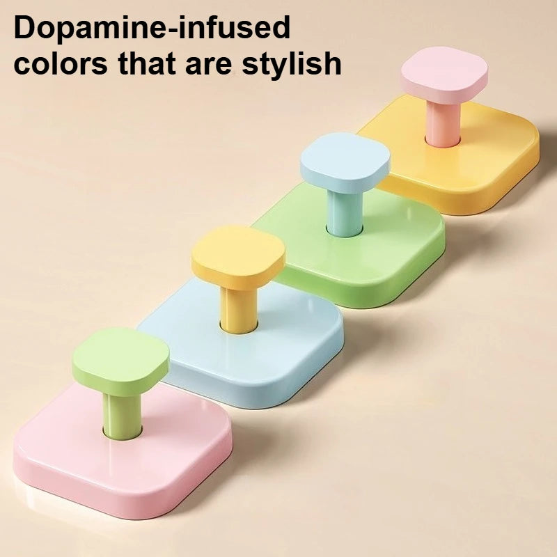 Colorful Suction Cup Wall Hooks
