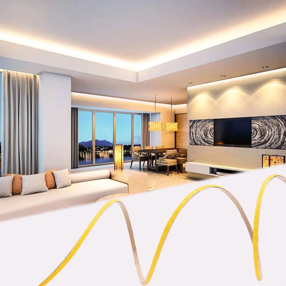 Flexible 3mm COB LED Strip Light