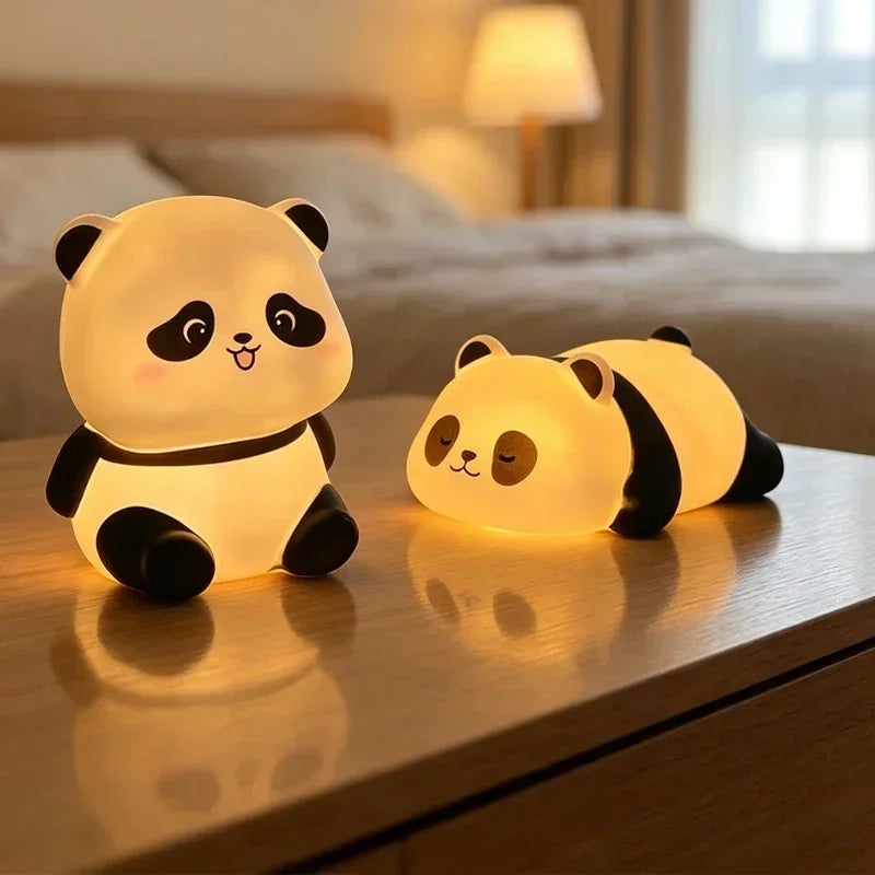 Panda Silicone LED Night Light