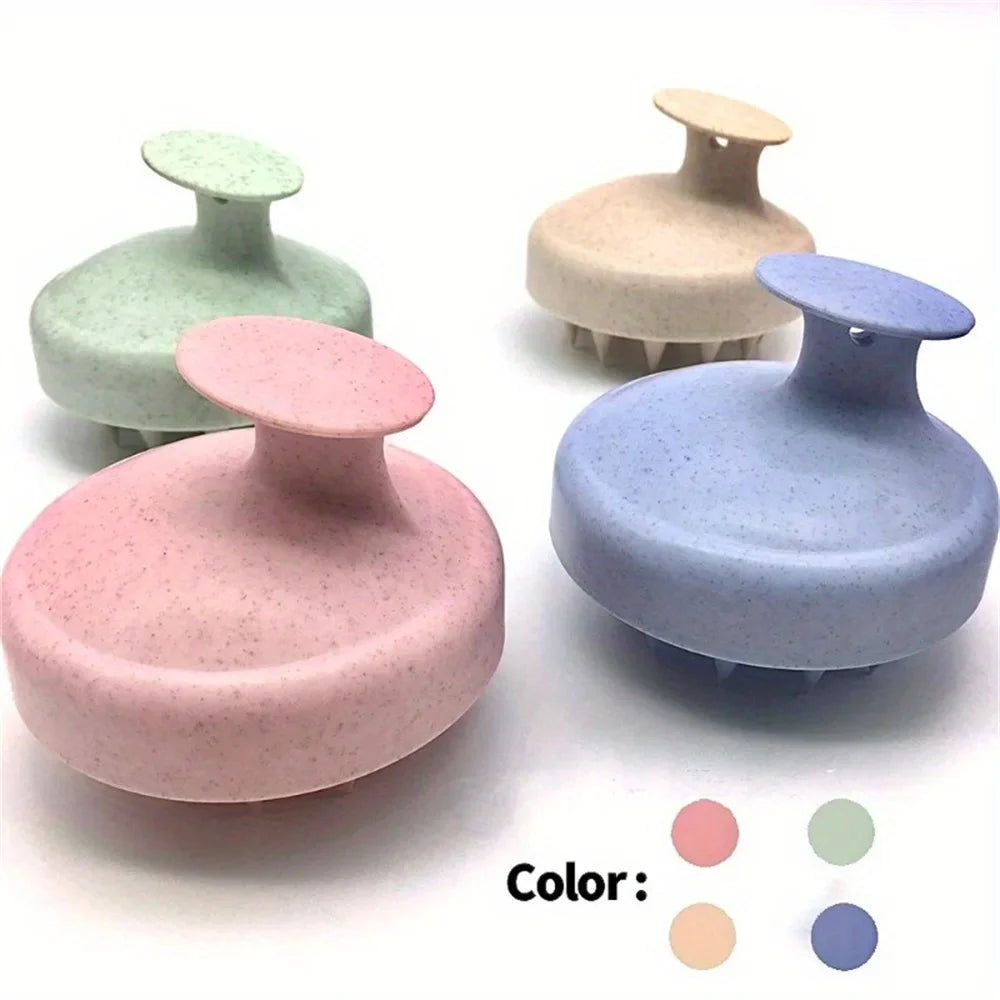 Silicone Shampoo and Scalp Massage Brush