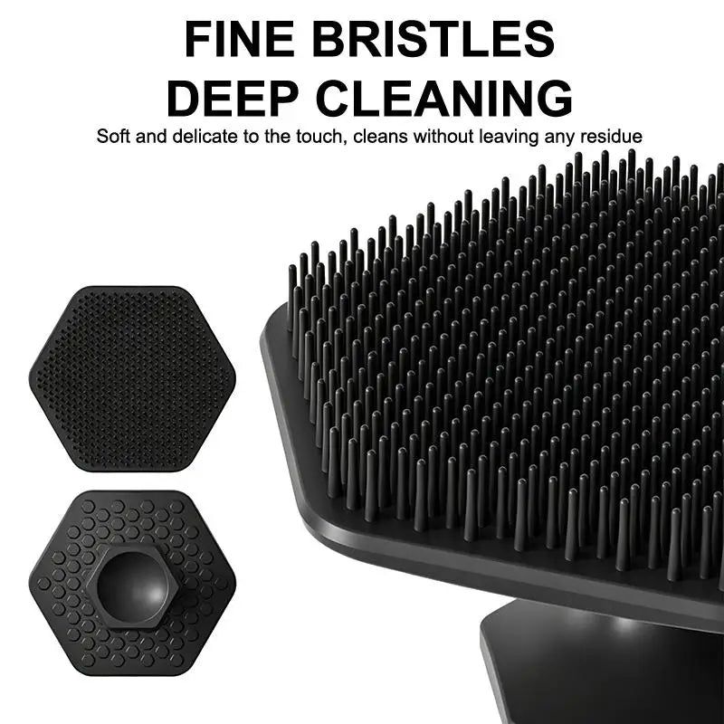 Portable Silicone Face Cleansing Brush
