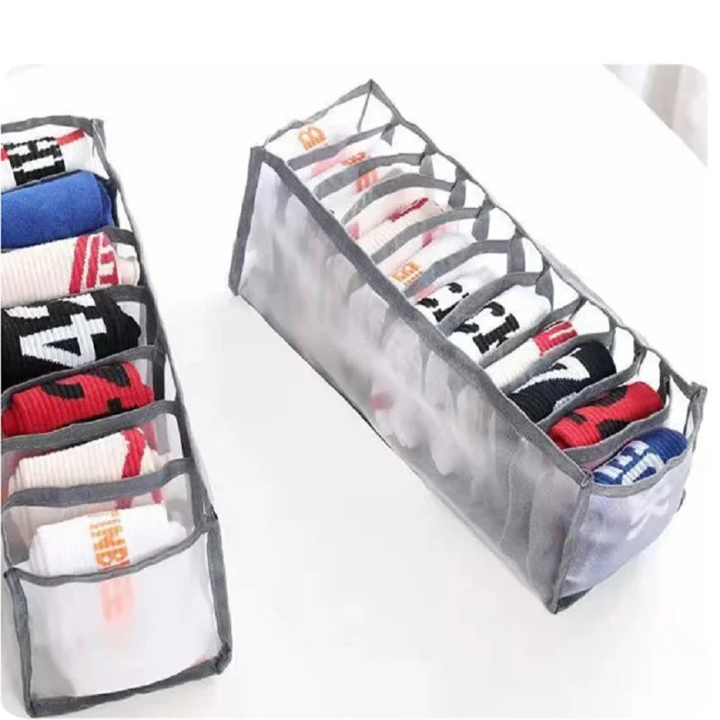 11-Compartment Foldable Underwear Organizer