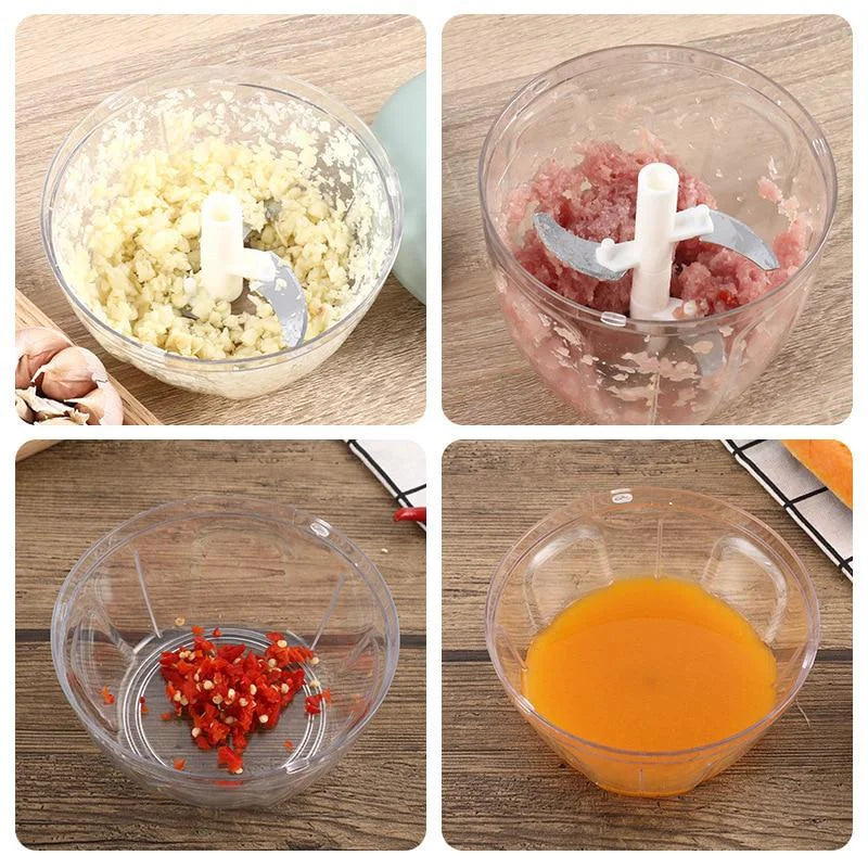 Manual Food Chopper and Garlic Mincer