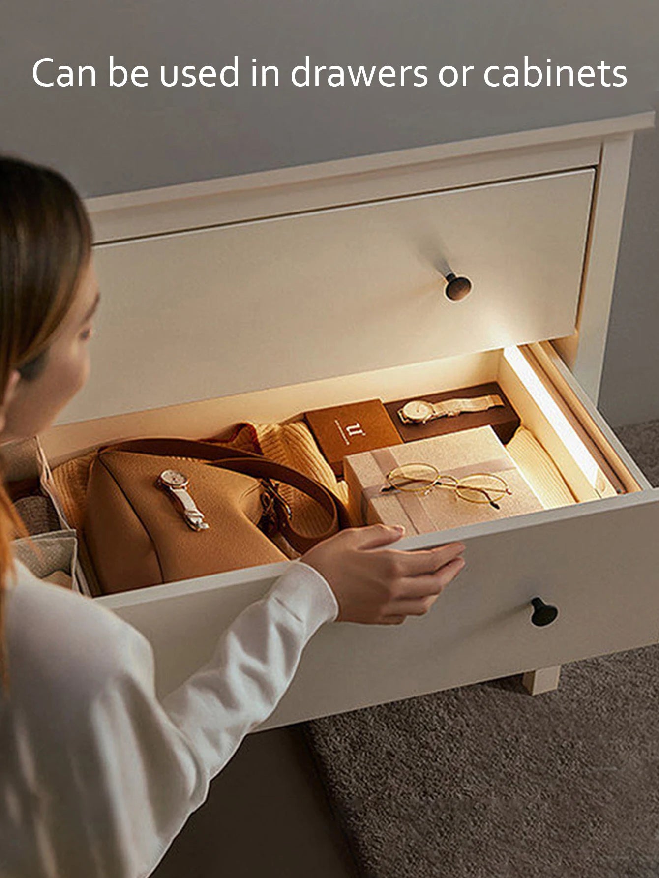 Type-C Rechargeable Motion Sensor Cabinet Light
