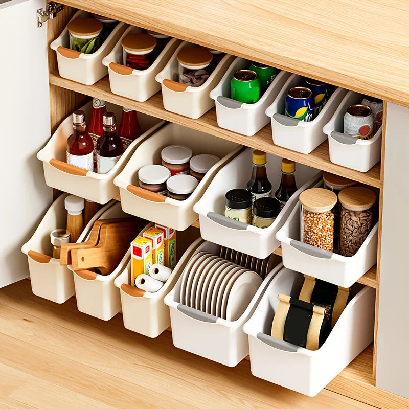 Stackable Multi-Purpose Storage Bins