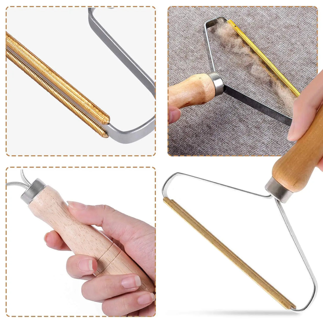 Reusable Pet Hair and Lint Remover Brush