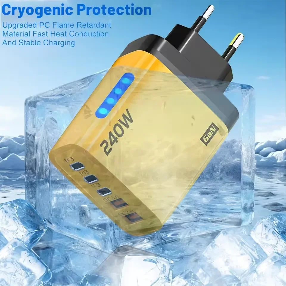 5-Port GaN Fast Wall Charger