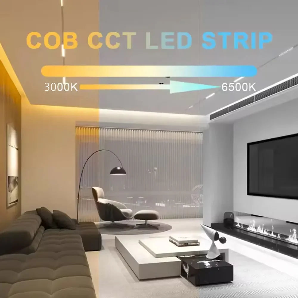 Flexible 3mm COB LED Strip Light