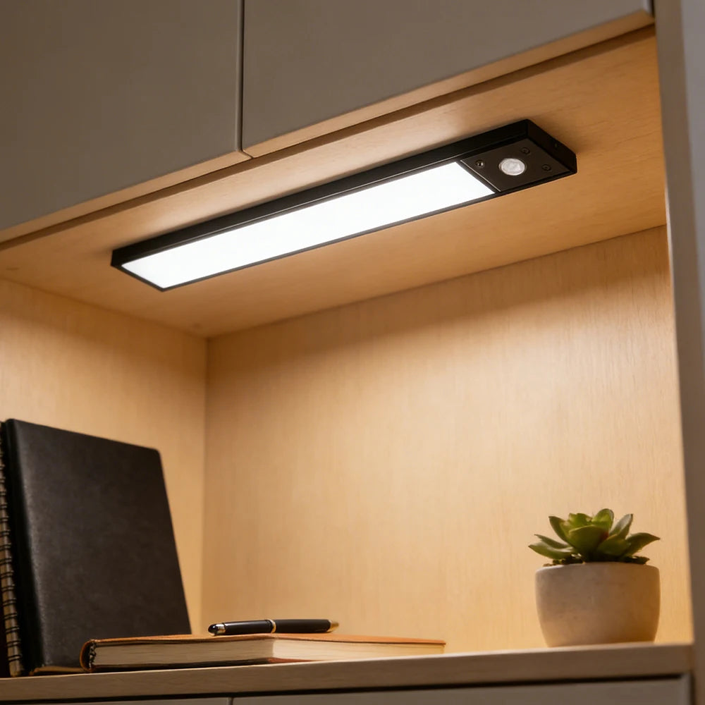 Ultra-Thin Rechargeable Motion Sensor Cabinet Light