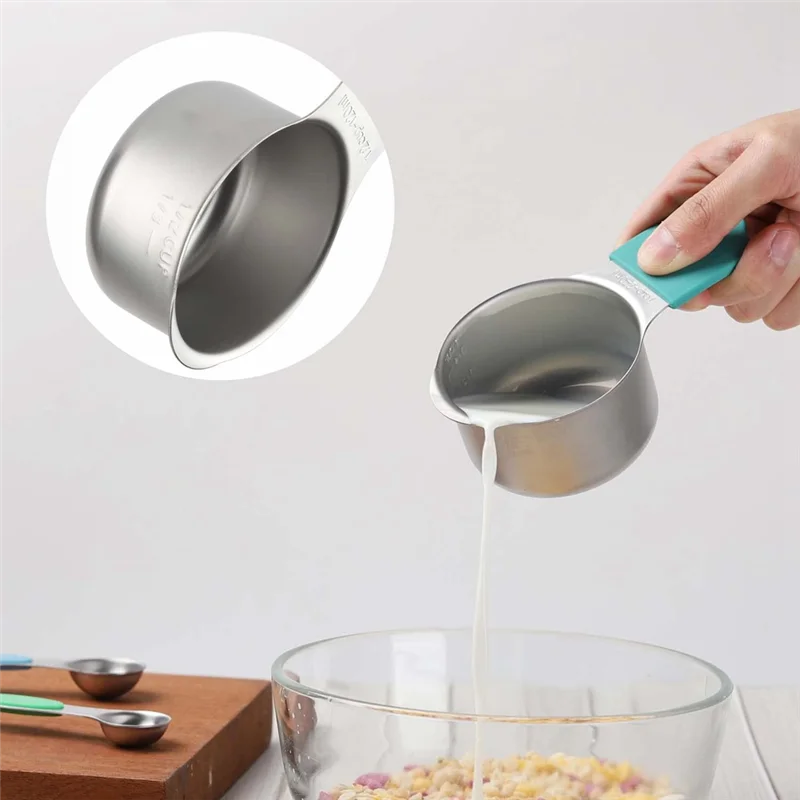 16-Piece Magnetic Stainless Steel Measuring Set