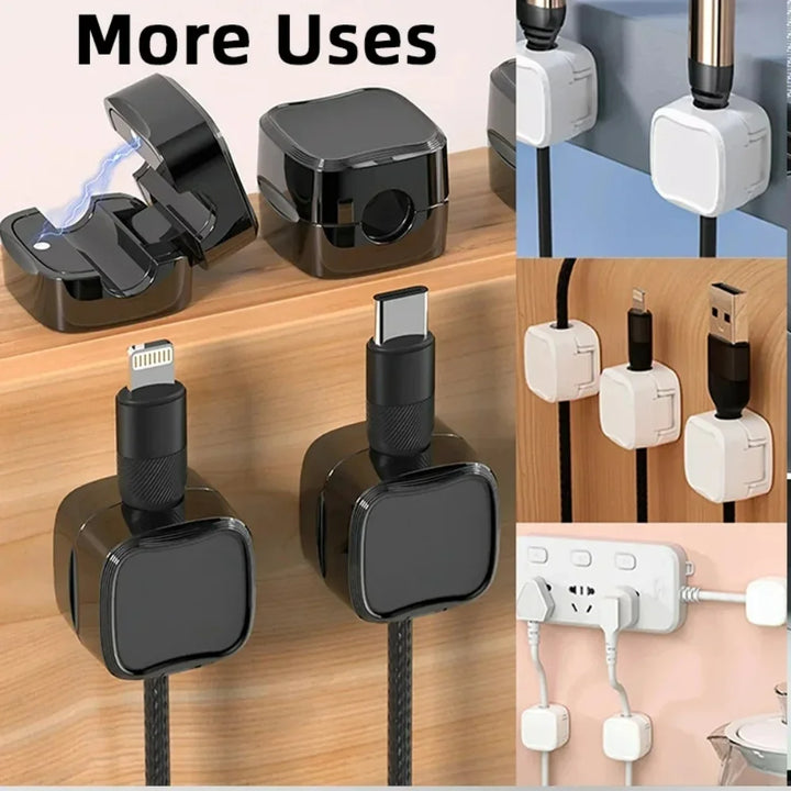 Magnetic Cable Clips and Cord Organizer