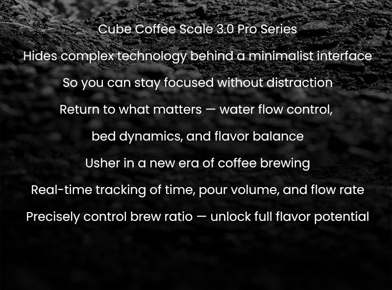 Rechargeable Digital Coffee Scale