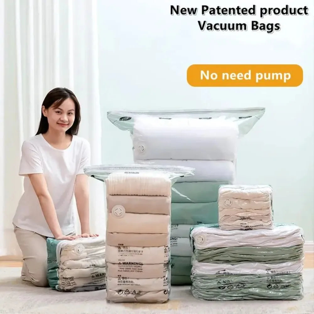 Reusable Vacuum Storage Bags for Clothes