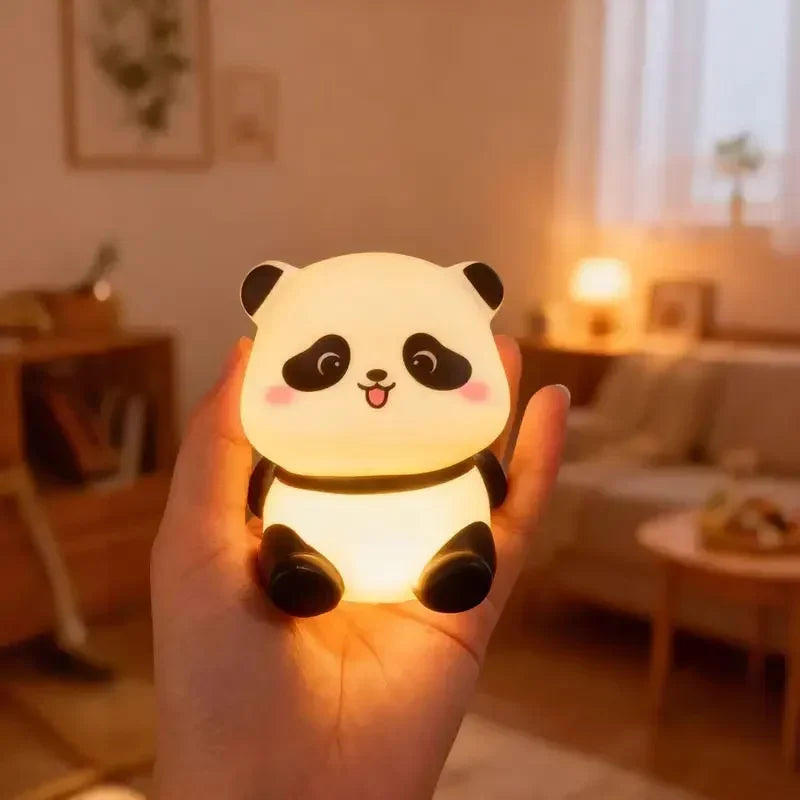Panda Silicone LED Night Light