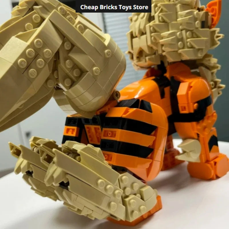 1190-Piece Wild Dog Building Block Set