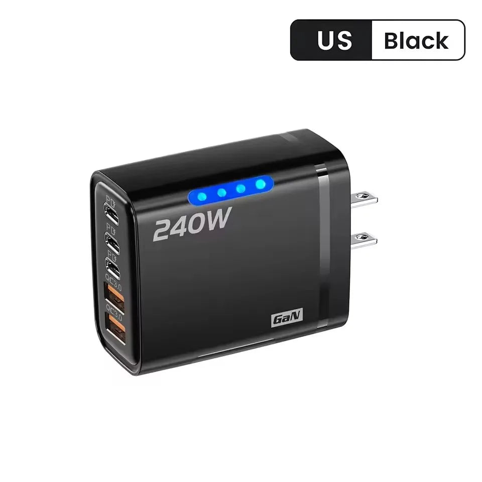 5-Port GaN Fast Wall Charger