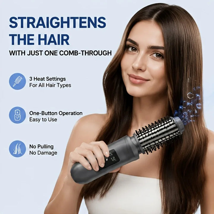 Portable Cordless Hair Straightening Comb