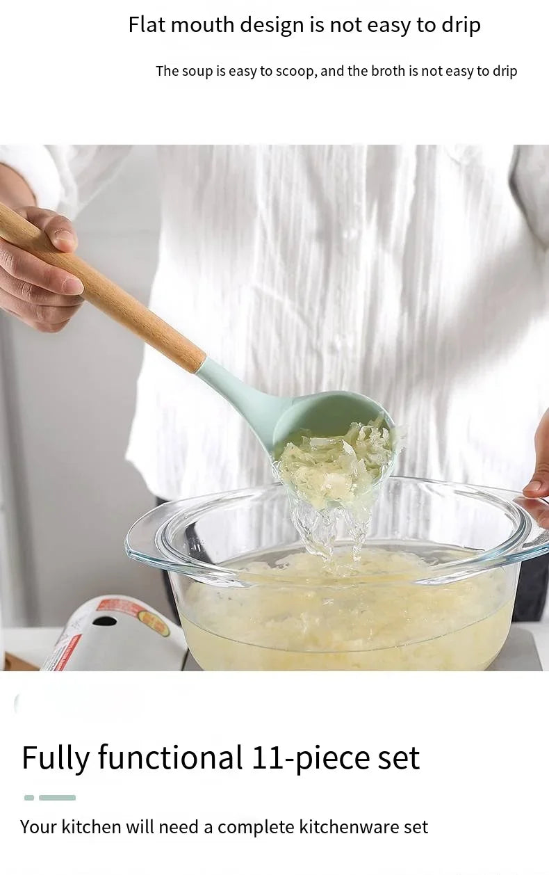 12-Piece Silicone Kitchen Utensil Set