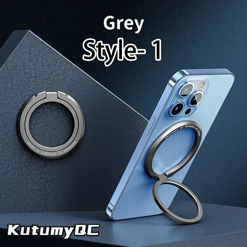 2026 New Magnetic Phone Ring Holder For MagSafe Accessories Adjustable Finger Ring Support Bracket For Magnet Case For IPhone