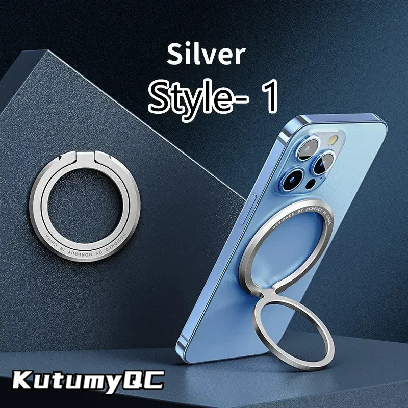 2026 New Magnetic Phone Ring Holder For MagSafe Accessories Adjustable Finger Ring Support Bracket For Magnet Case For IPhone
