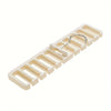 1pc Multi-Functional Belt Hanger Space-Saving Closet Organizer for Belts Ties Accessory Storage Durable Plastic Construction