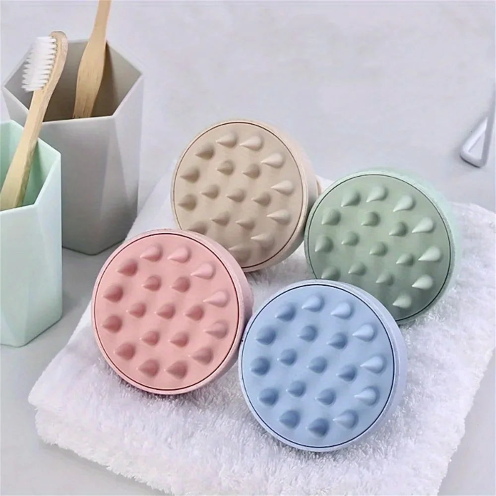 Silicone Shampoo and Scalp Massage Brush