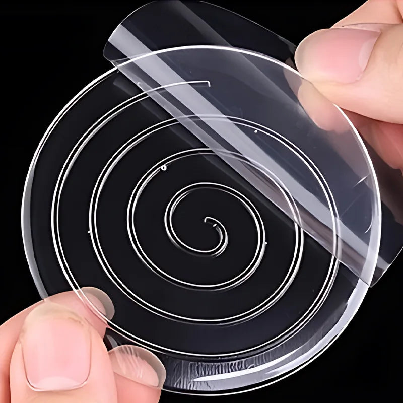 4-Piece Transparent Silicone Furniture Floor Protectors
