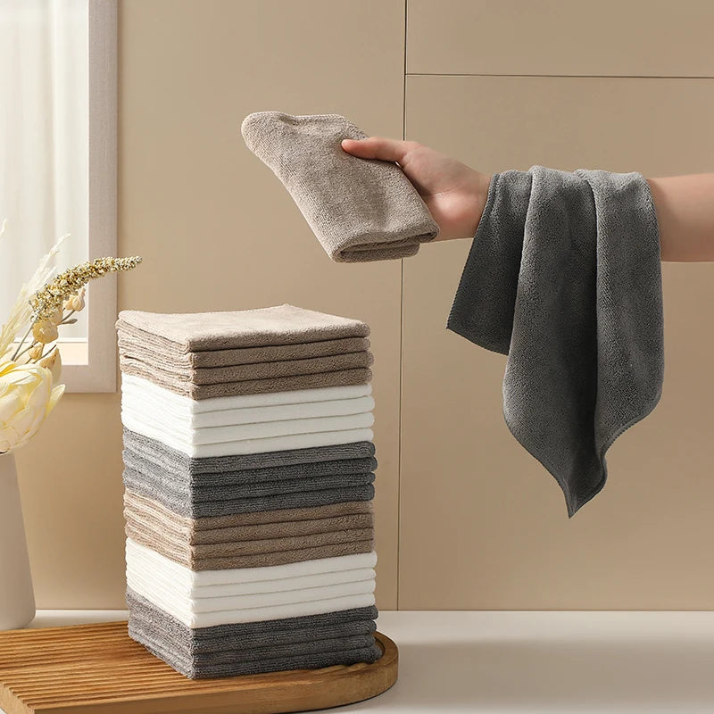 Microfiber Cleaning Cloths, 6 or 12 Pack