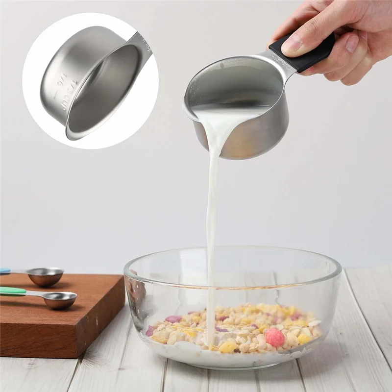 16-Piece Magnetic Stainless Steel Measuring Set