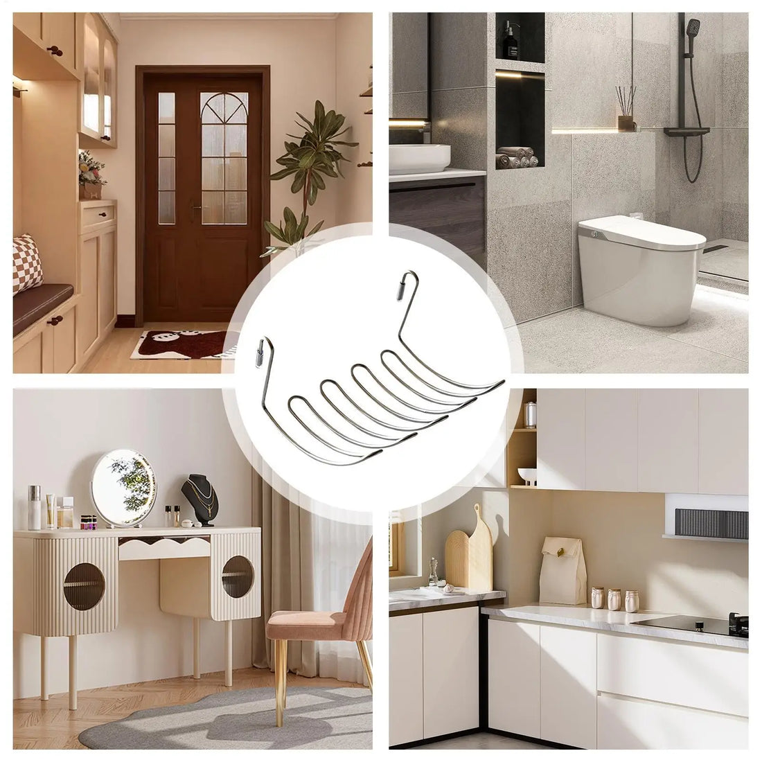 Expandable Stainless Steel Over-Sink Drain Rack