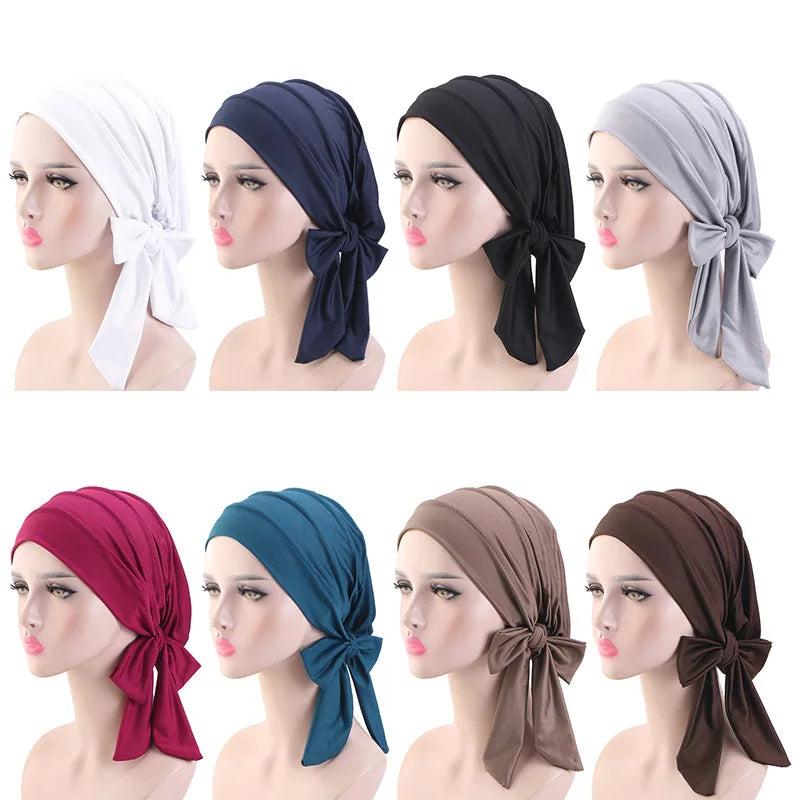 Long-Tail Headscarf Hat