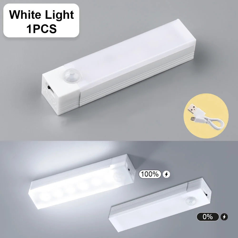 USB Rechargeable Motion Sensor Bar Light