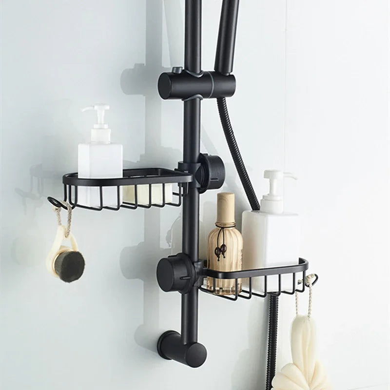Aluminum Sink Caddy with Faucet Holder