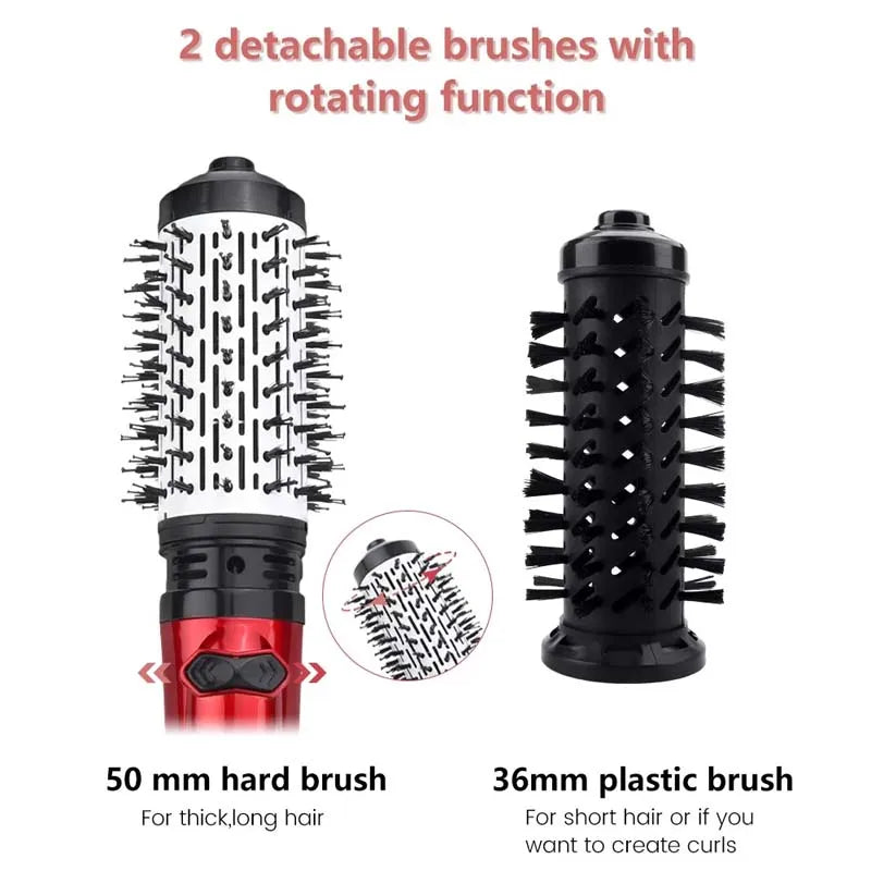 2-in-1 Hot Air Hair Styling Brush