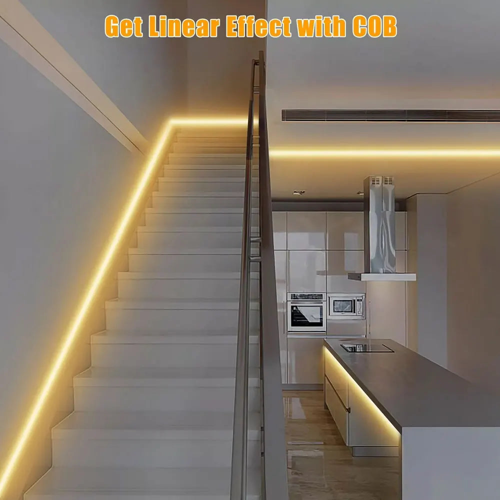 Flexible 3mm COB LED Strip Light