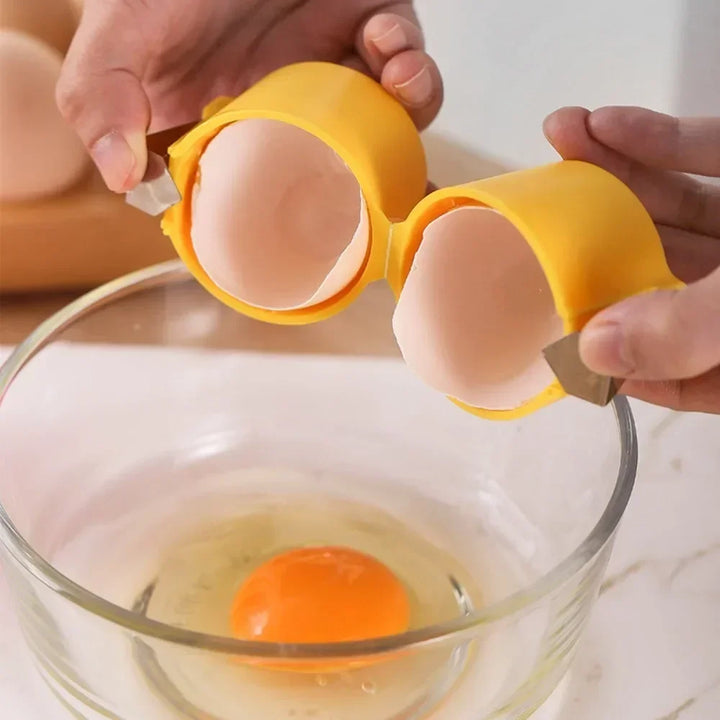 3Pcs/Set Egg Shell Opener for Hard Boiled Eggs,Handheld Easy Egg Peeler Tool Kitchen Gadgets 	 egg peeler tool