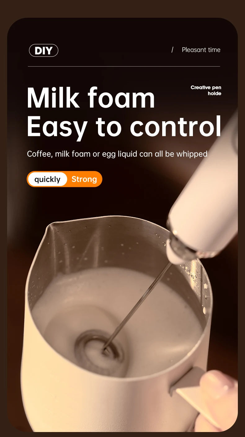 Rechargeable Handheld Milk Frother