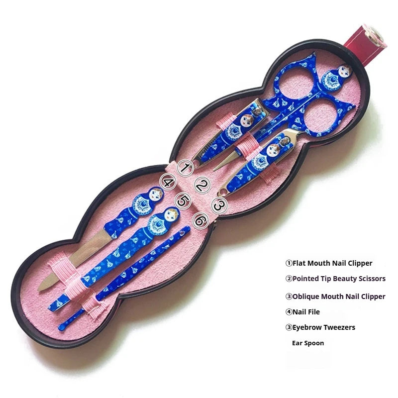 6-Piece Manicure and Pedicure Tool Set